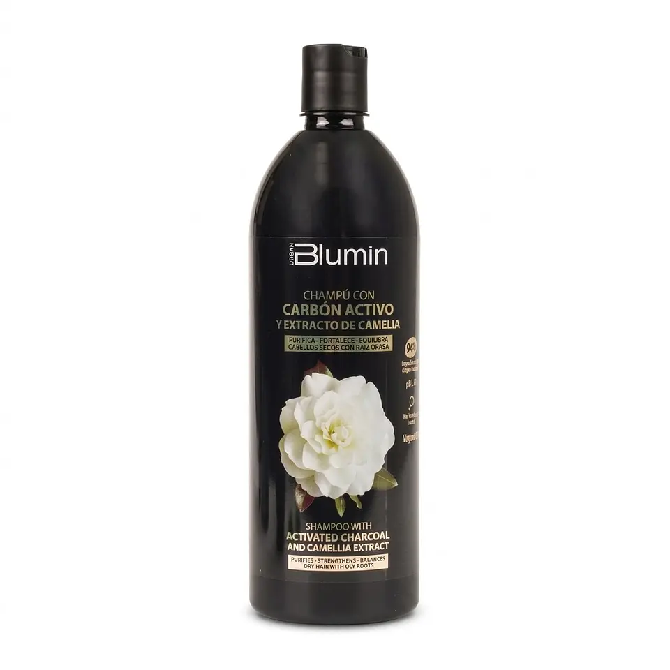 Tahe Blumin Shampoo Carbón Activo 1000ml 1