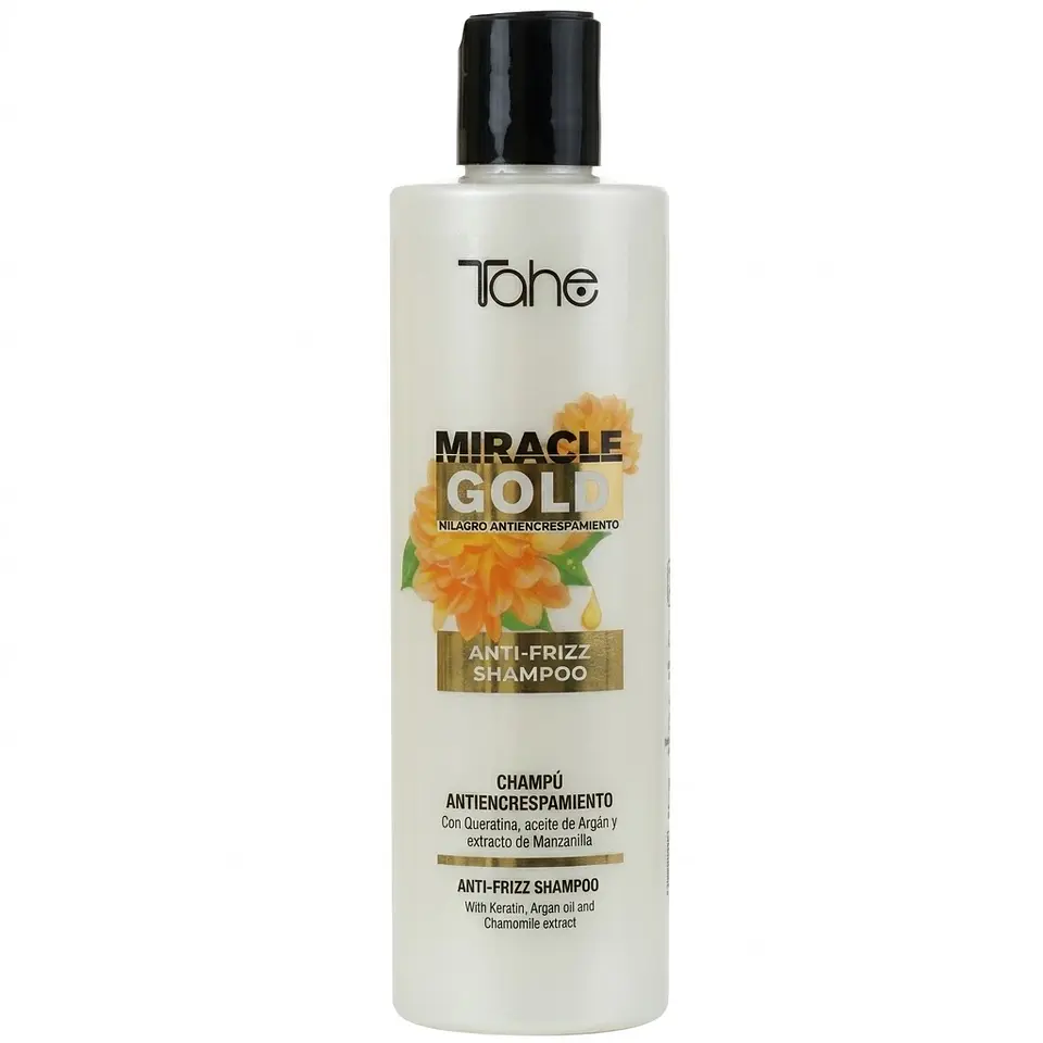 Tahe Miracle Gold Shampoo Antiencrespamiento 300ml 1