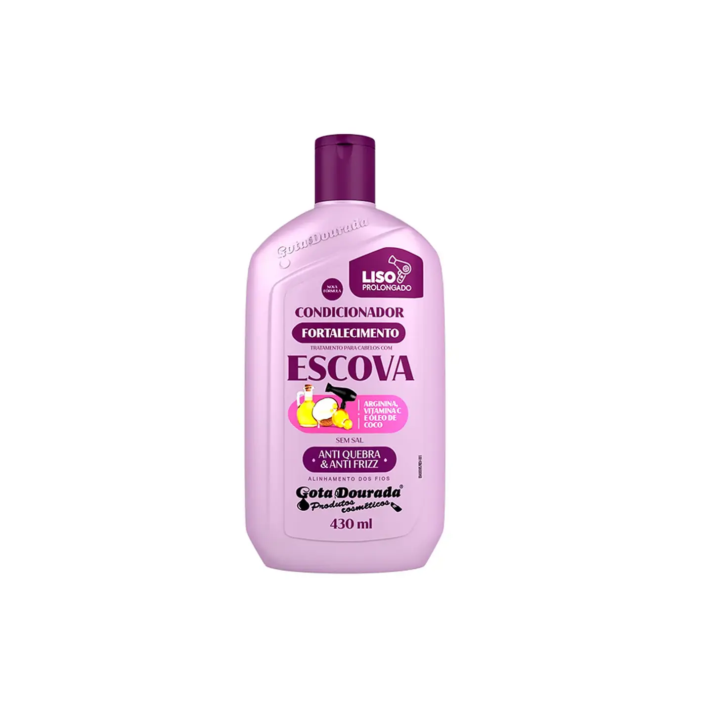 Gota Dourada Acondicionador Escova 430ml 1