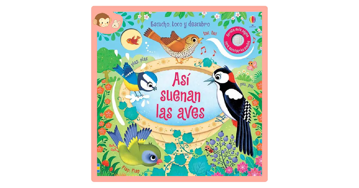 Así suenan las aves - Librería Monito y Ratón