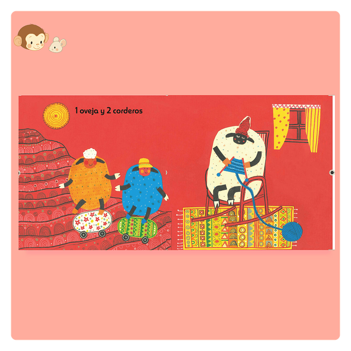 Cuenta cuántos cachorros y crías hay 2