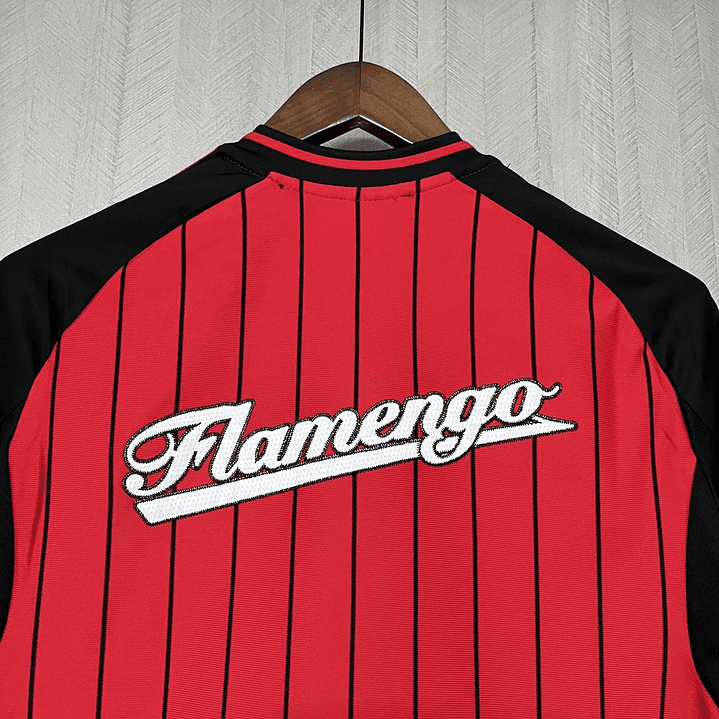 Camisa Flamengo Baseball 2025/2026 Mundial - Camisa mundial de clubes flamengo botões 5