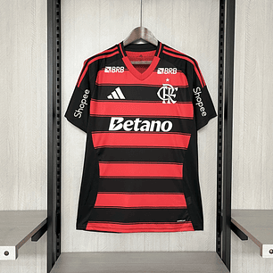 Camisola Flamengo Principal - Todos os patrocínios  25/26 - torcedor