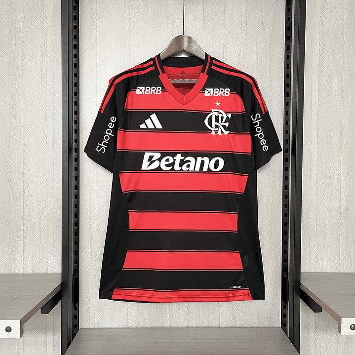 Camisola Flamengo Principal - Todos os patrocínios  25/26 - torcedor 1