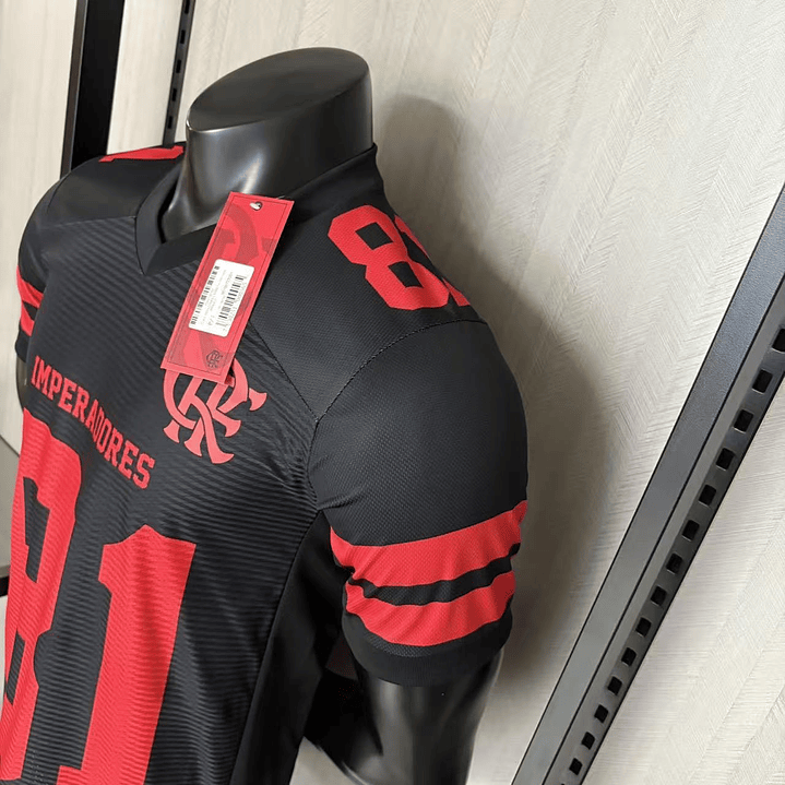 CAMISA FLAMENGO FUTEBOL AMERICANO 25/26  preta 3