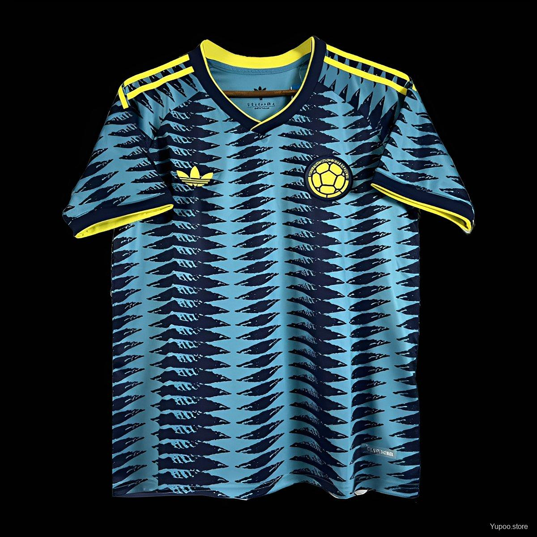 2026 Colombia Blue Pre-Match Jersey  1