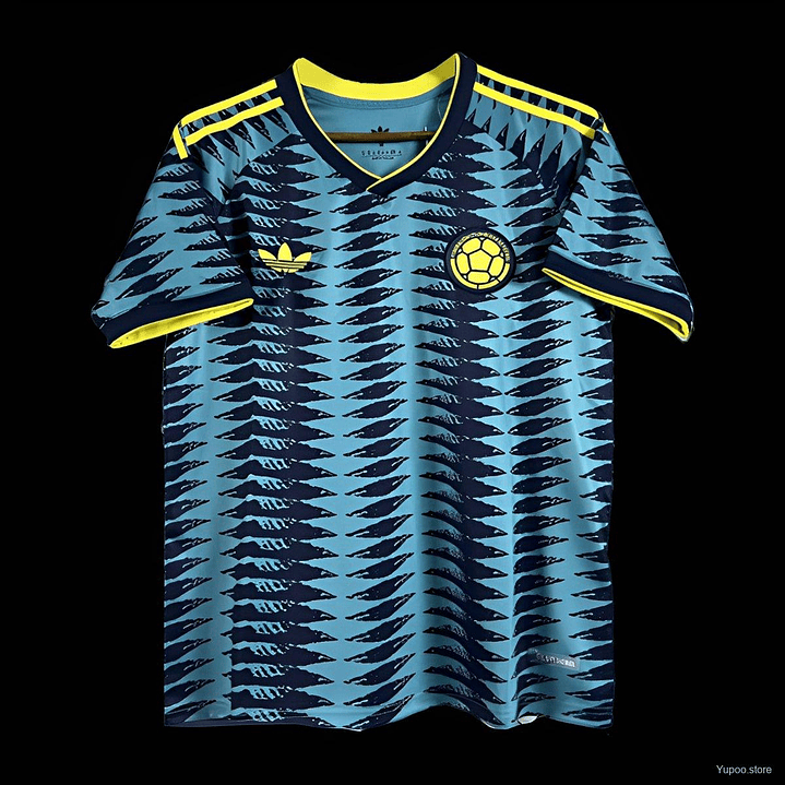 2026 Colombia Blue Pre-Match Jersey  1