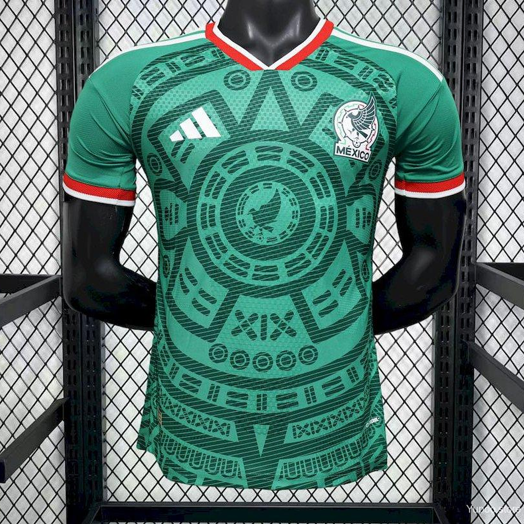 2026 Player Version Mens Mexico World Cup Home Jersey 1