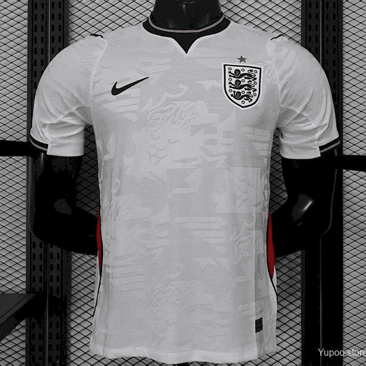 Inglaterra 2025/26 Player Version Mens England Home Jersey 1