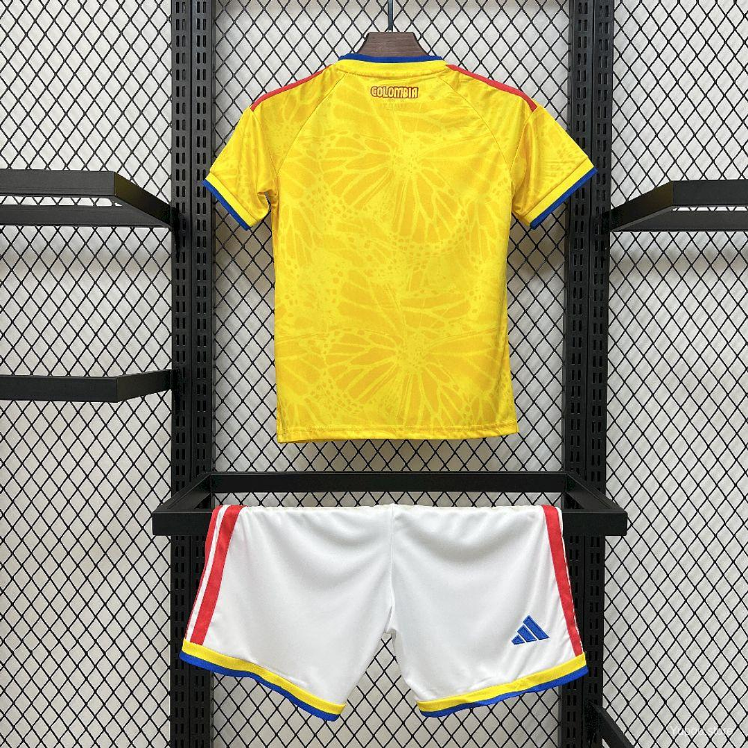 2025/26 Kids Colombia Home Kit niños 2
