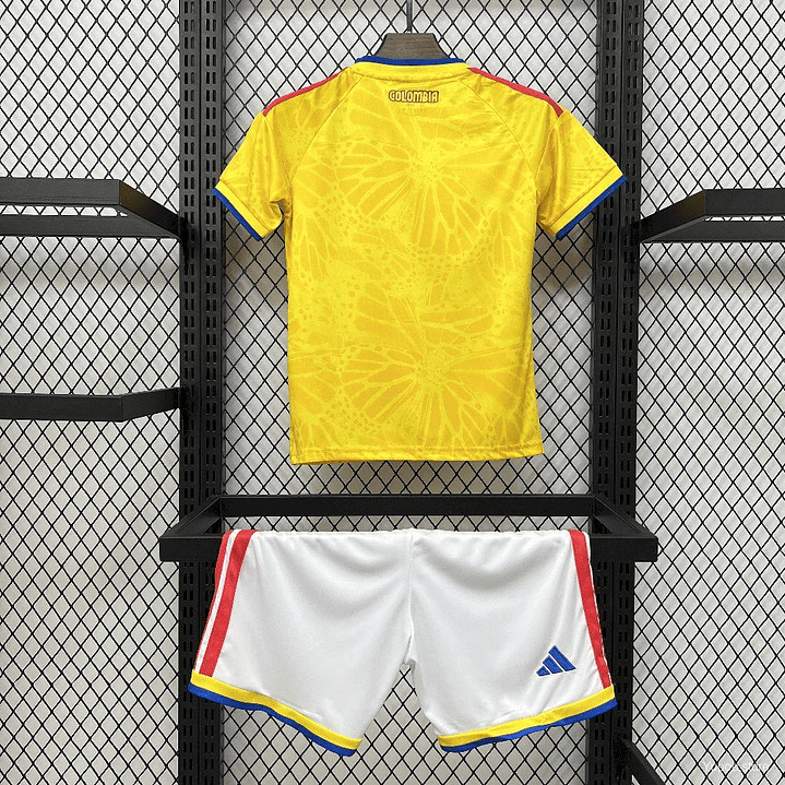 2025/26 Kids Colombia Home Kit niños 2