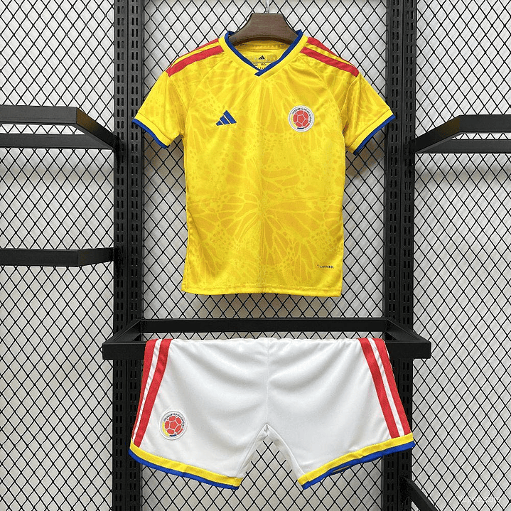 2025/26 Kids Colombia Home Kit niños 1