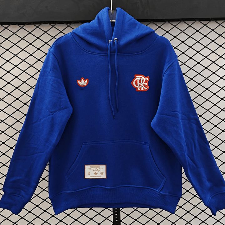 MOLETON FLAMENGO CANGURU AZUL marinho 1