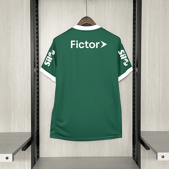 CAMISOLA PALMEIRAS CASA - TODOS PATROCINIOS - PATCHS INCLUIDOS 2