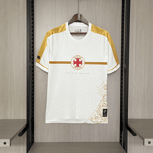 Camisa Vasco 25/26 - Branca e Dourada - Cirio de Nazaré