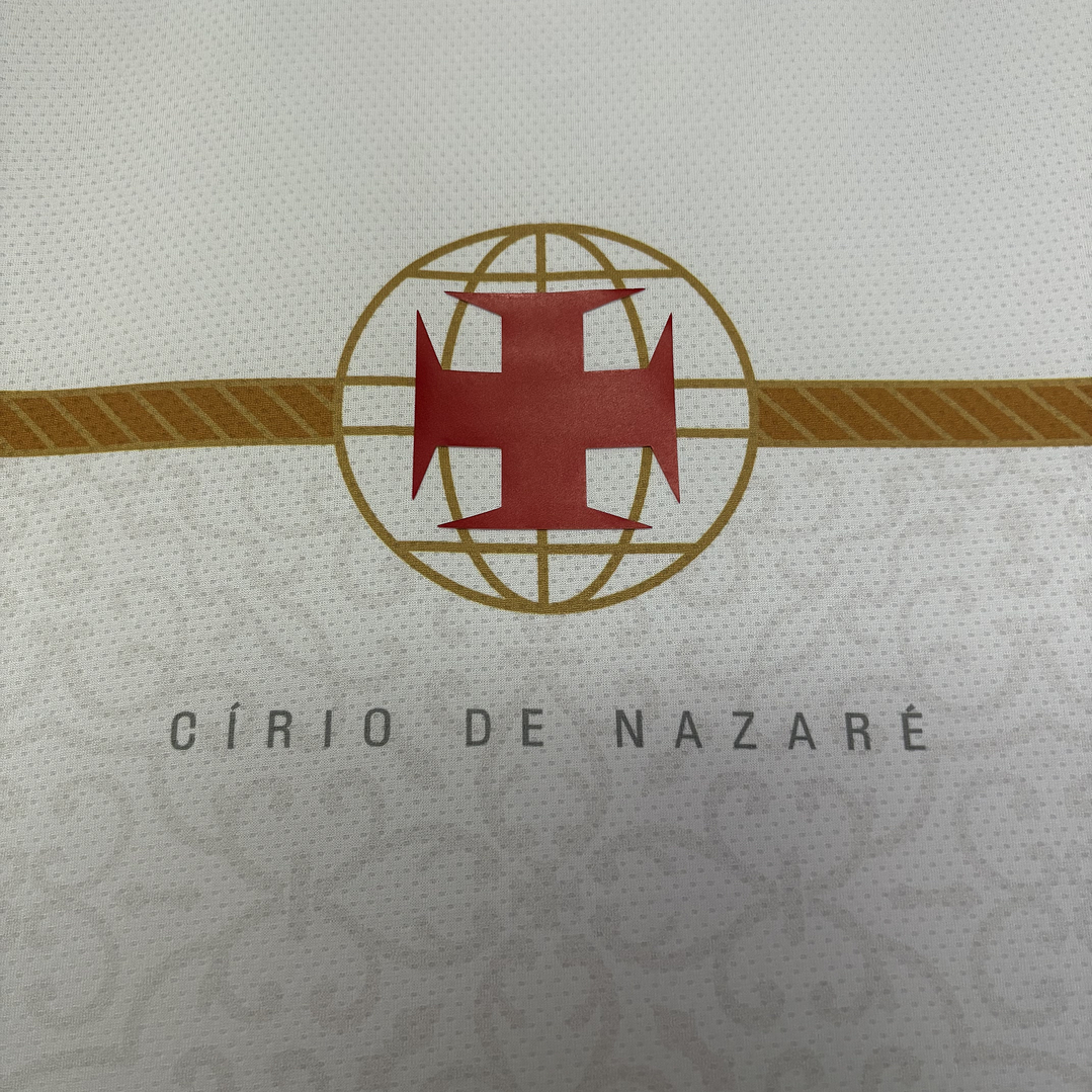 Camisa Vasco 25/26 - Branca e Dourada - Cirio de Nazaré 2