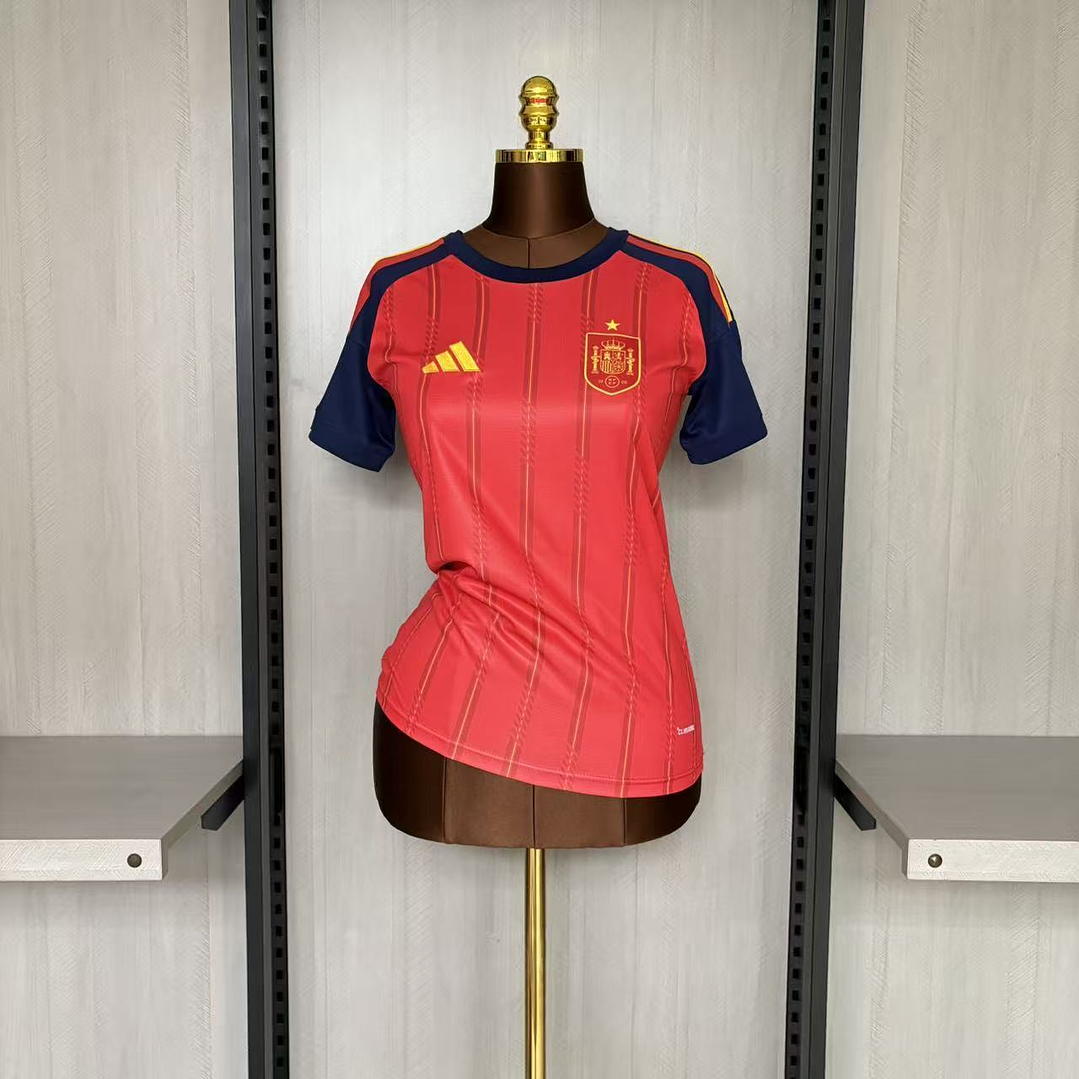 Camisa Espanha 25/26 - Casa - home - feminina 1
