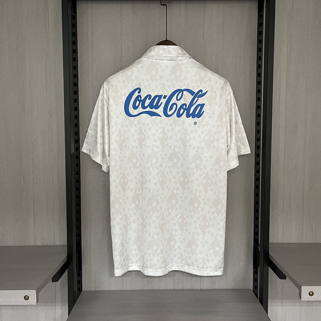 Retro Cruzeiro 93/94 branca coca cola 2