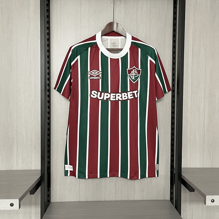 CAMISA VERSÃO JOGADOR FLUMINENSE 25/26 casa 1