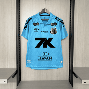 SANTOS 25/25 - CAMISA 3 - TODOS PATROCINIOS