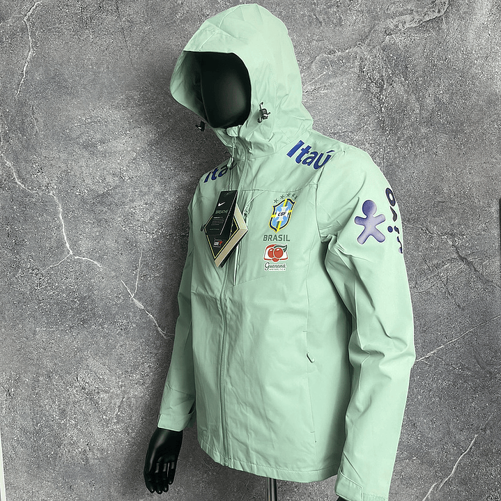 JAQUETA GORETEX seleção Brasileira - brasil - verde 2