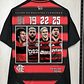 Camisa Flamengo 25/26 - TETRACAMPEÃO - branca - todos patrocinios e patchs - vermelha - Thumbnail 1