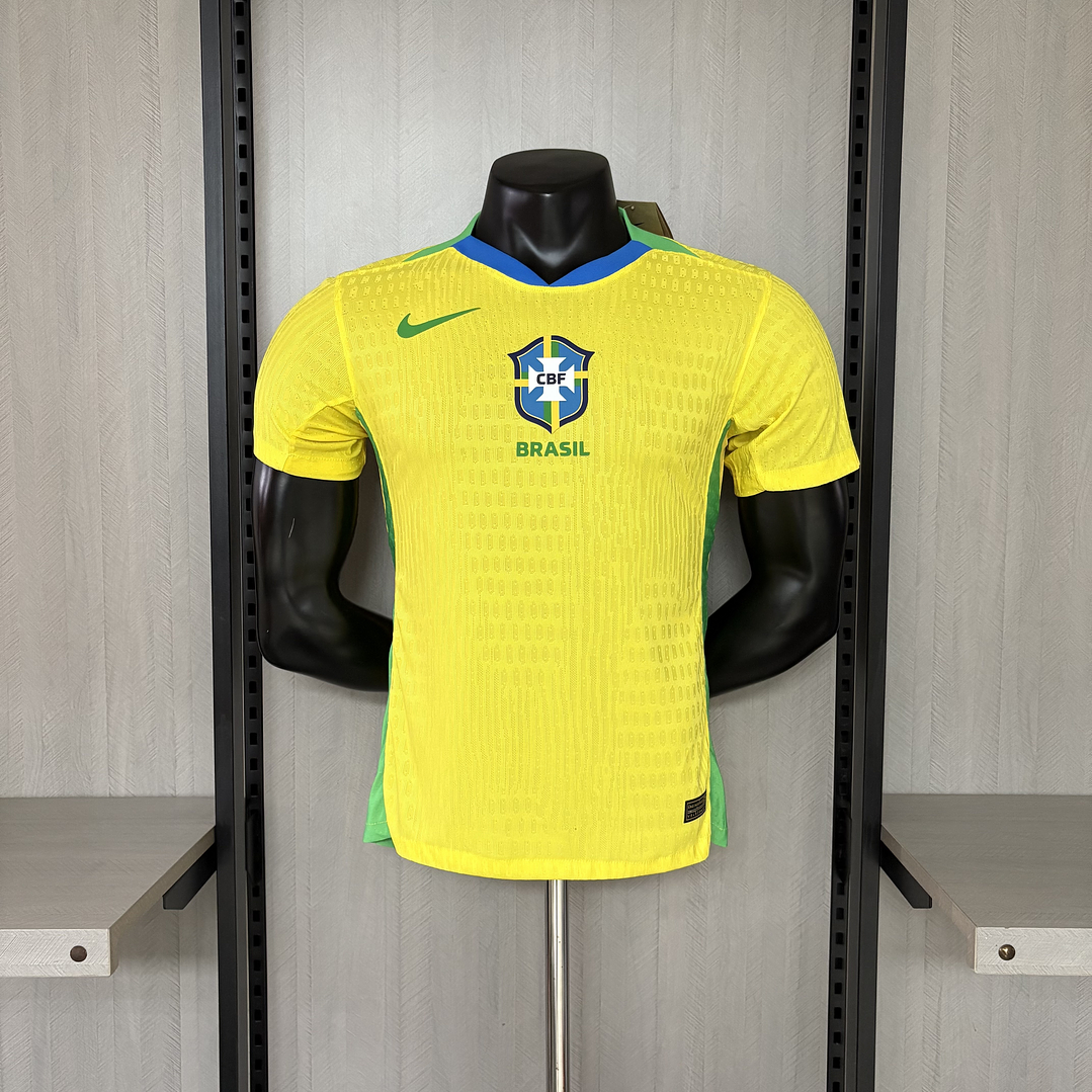 CAMISA SELEÇÃO BRASILEIRA 25/26 - brasil copa do mundo 2026 - versão jogador (SLIM FIT) 1