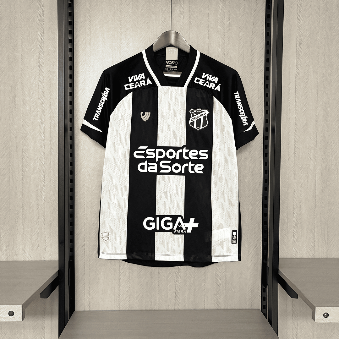 Camisa Ceará principal 25/26 todos patrocinios 1