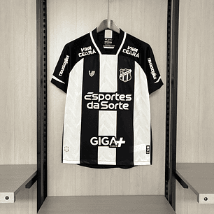 Camisa Ceará principal 25/26 todos patrocinios