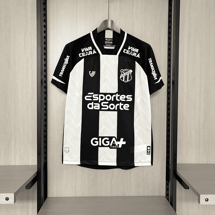 Camisa Ceará principal 25/26 todos patrocinios 1