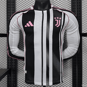 Camisa Juventus - HOME - 25/26 - VERSÃO JOGADOR (SLIM FIT) -  manga longa