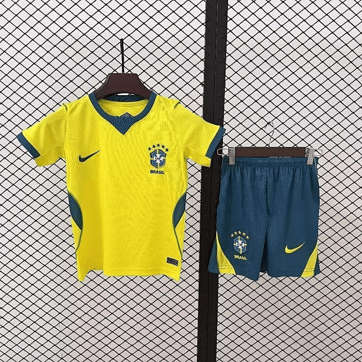 CONJUNTO INFANTIL SELEÇÃO BRASILEIRA 25/26 - novo modelo 1