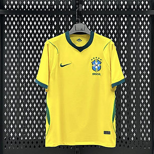 Camisola Seleção Brasileira - brasil - casa - amarela 25/26 - torcedor
