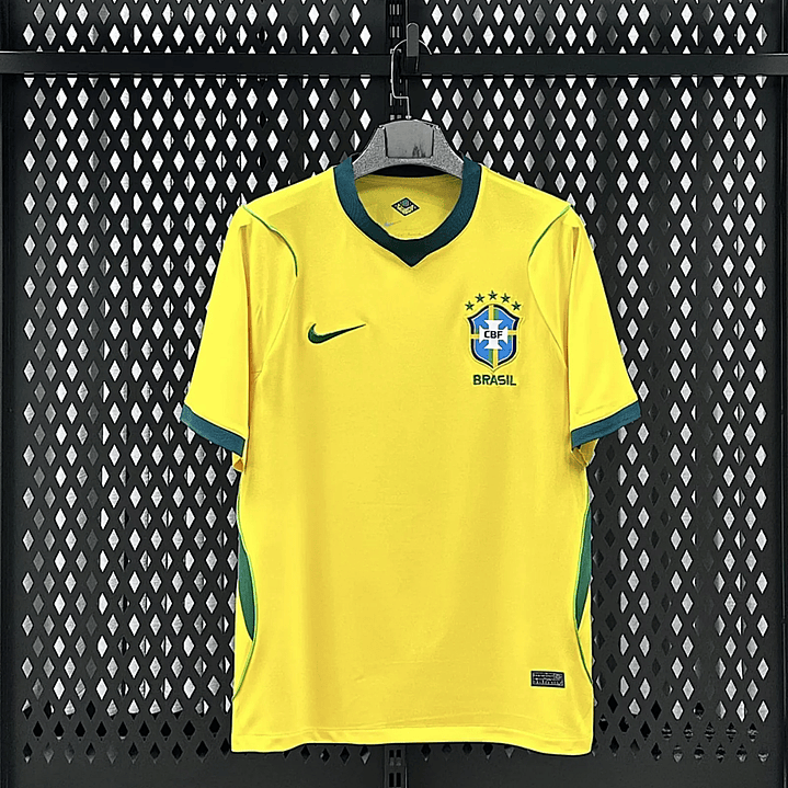Camisola Seleção Brasileira - brasil - casa - amarela 25/26 - torcedor 1