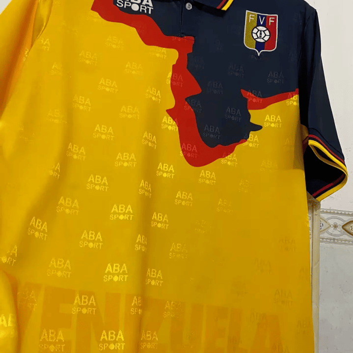 CAMISETA VENEZUELA Reto 1998  - amarilla 1