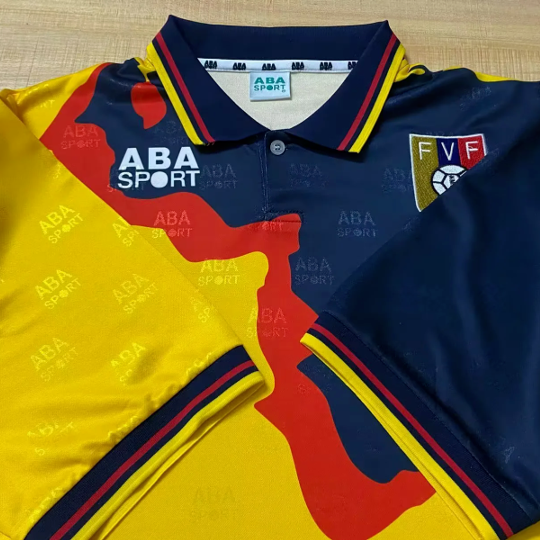 CAMISETA VENEZUELA Reto 1998  - amarilla 3