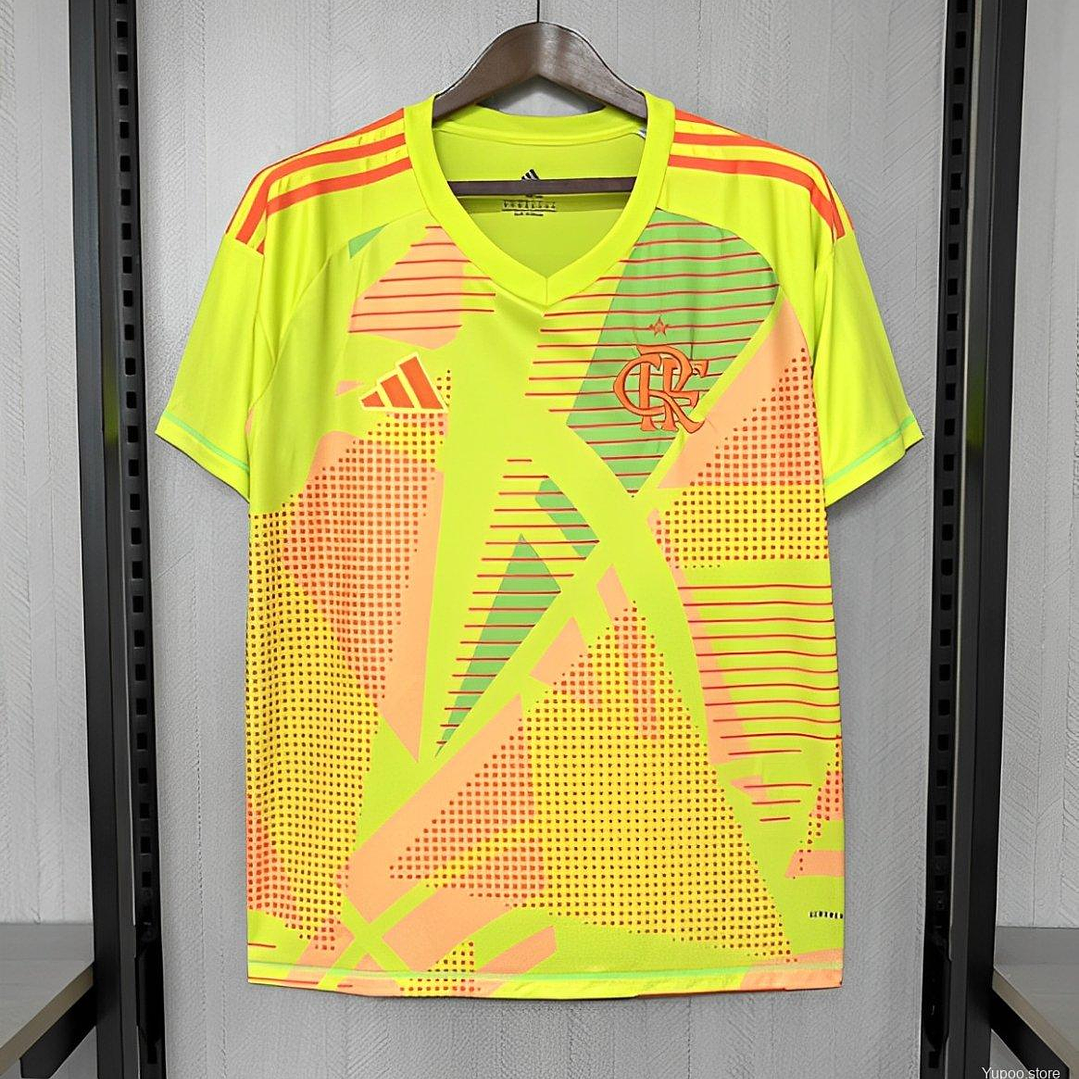 25/26 Flamengo Goleiro verde fluorescente 1