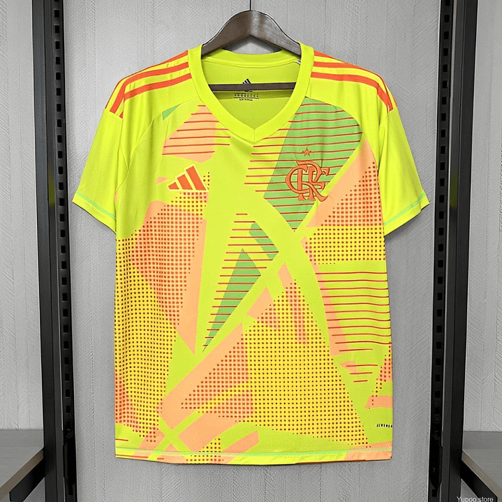 25/26 Flamengo Goleiro verde fluorescente 1