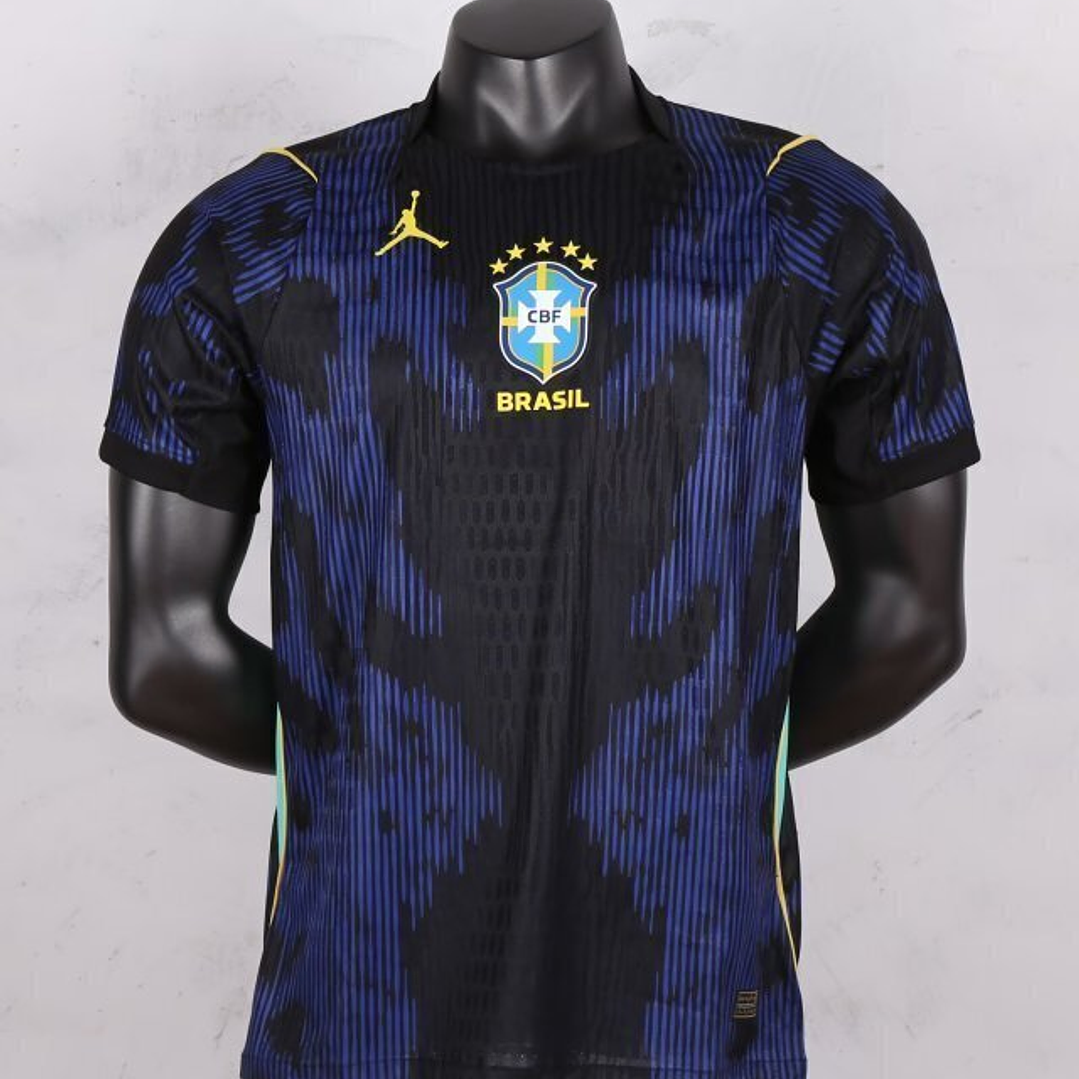 CAMISA SELEÇÃO BRASILEIRA AZUL JORDAN 2025/2026 - JOGADOR Brasil 25/26 1