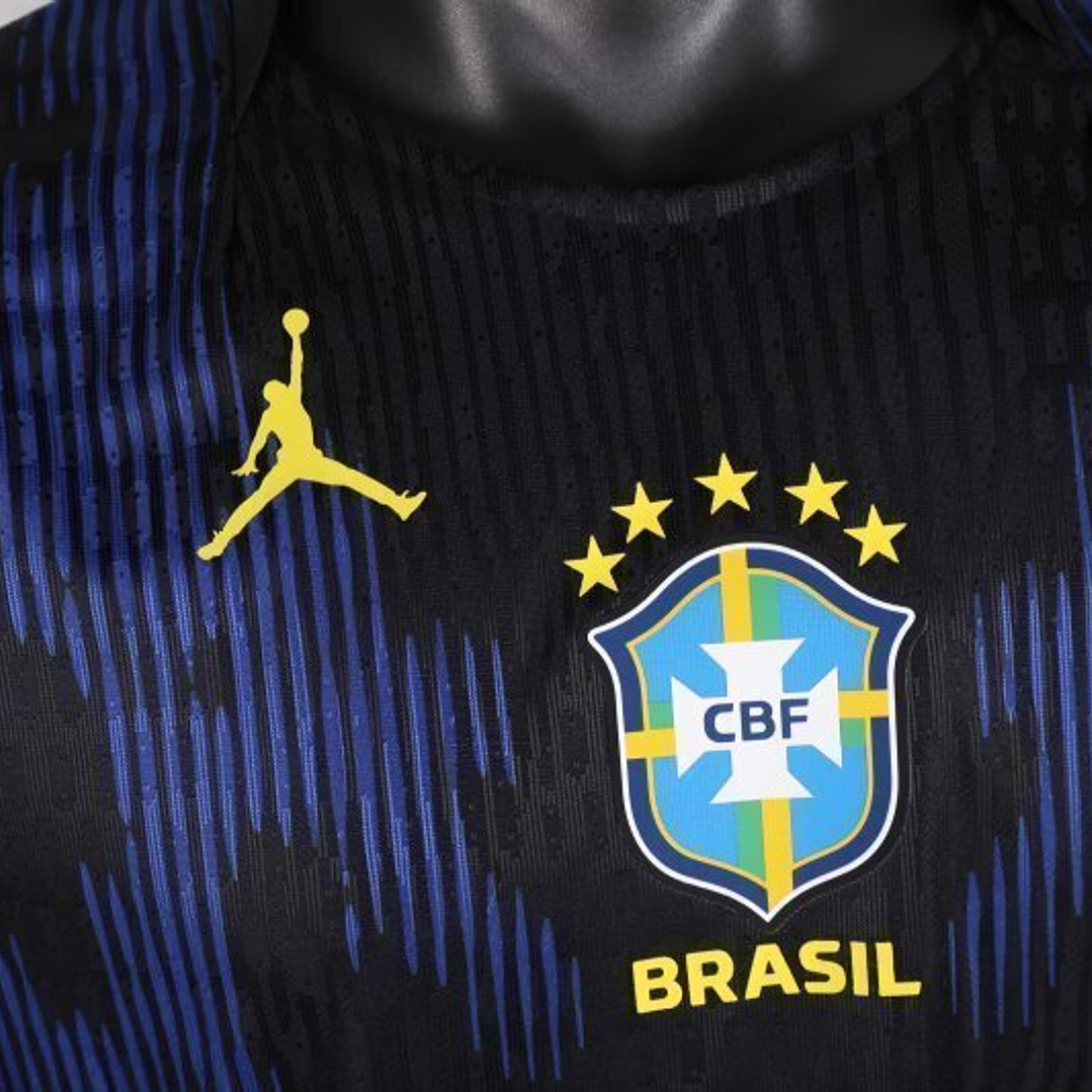 CAMISA SELEÇÃO BRASILEIRA AZUL JORDAN 2025/2026 - JOGADOR Brasil 25/26 3
