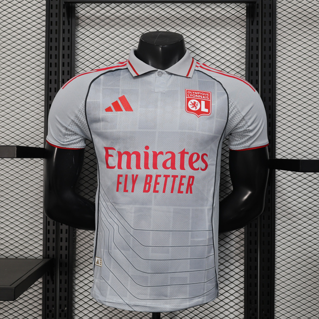 Lyon 2025/26 Third Away player version - Slim fit  1