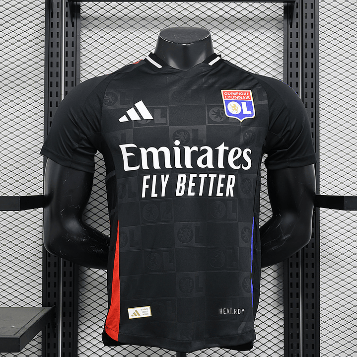 24-25 Lyon away black player version - SLIM FIT  1