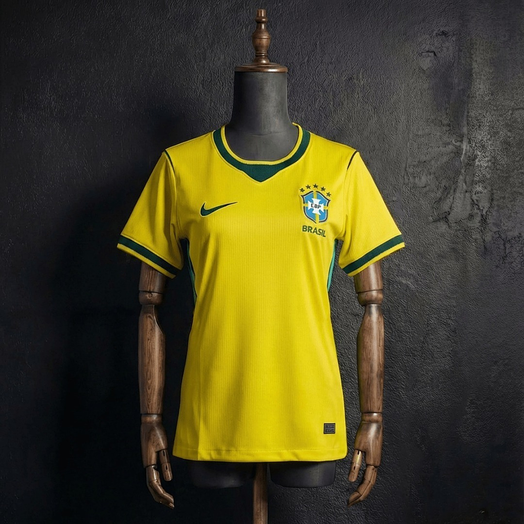 Camisa Seleção Brasileira - Brasil Feminina ano 26/27 Copa do mundo 4
