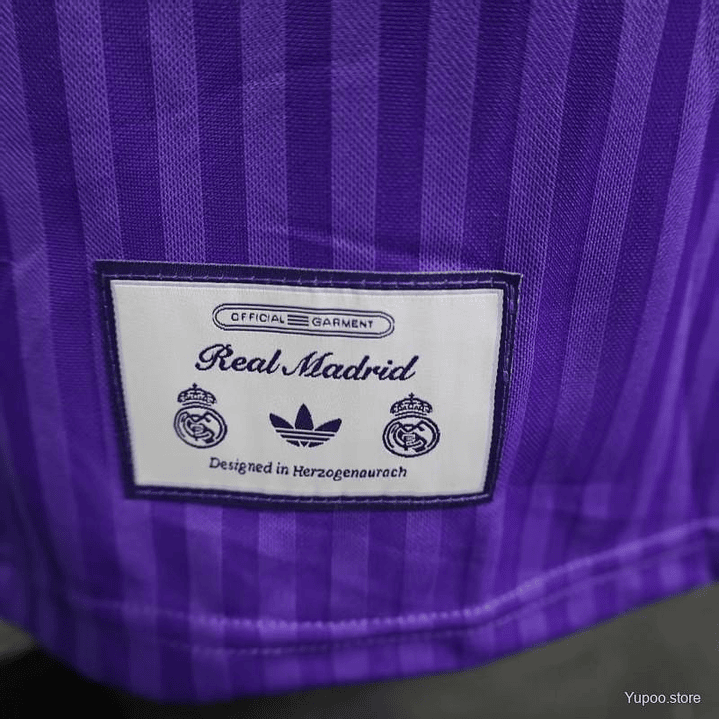 💜 Player Version 25/26 Real Madrid Purple Casual Jersey 3