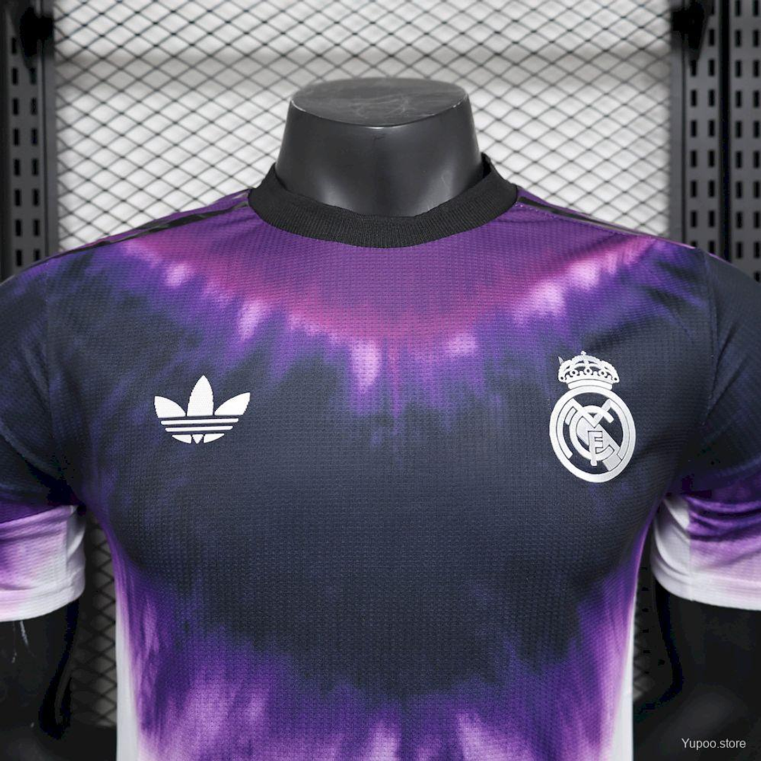 🏙️ 2025/26 Player Version Men’s Real Madrid City Jersey – Versão Grandeza 3