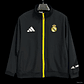 25/26 Real Madrid Marvel Black Full Zipper Windbreaker - Thumbnail 1