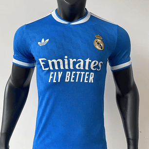 ⚪🔥 Real Madrid Player Version Third Away Soccer Jersey