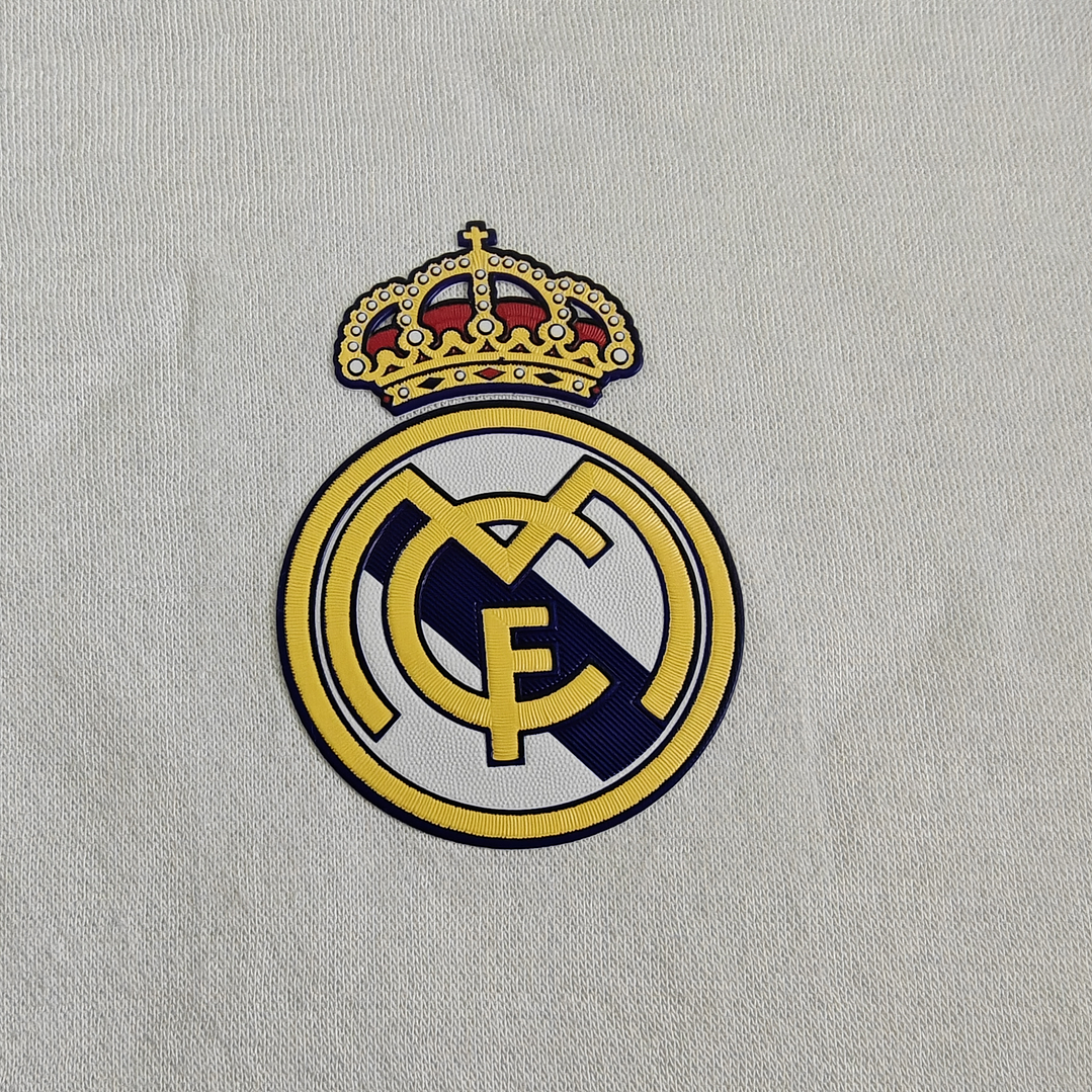 🖤⚡ 25/26 Real Madrid Hoodie Player Version Logo Rubber 2