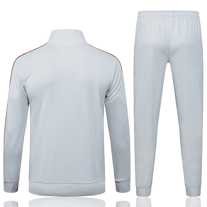 CONJUNTO TREINO ICON FLAMENGO DOURADO BRANCO  3