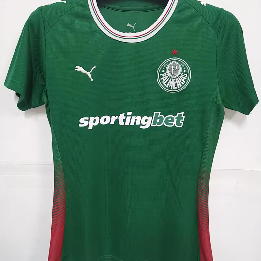 Camisola Palmeiras Principal Feminina 26/27 1